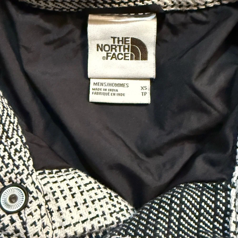 The North Face Men’s Valley Twill Utility Shacket Black & White Size XS